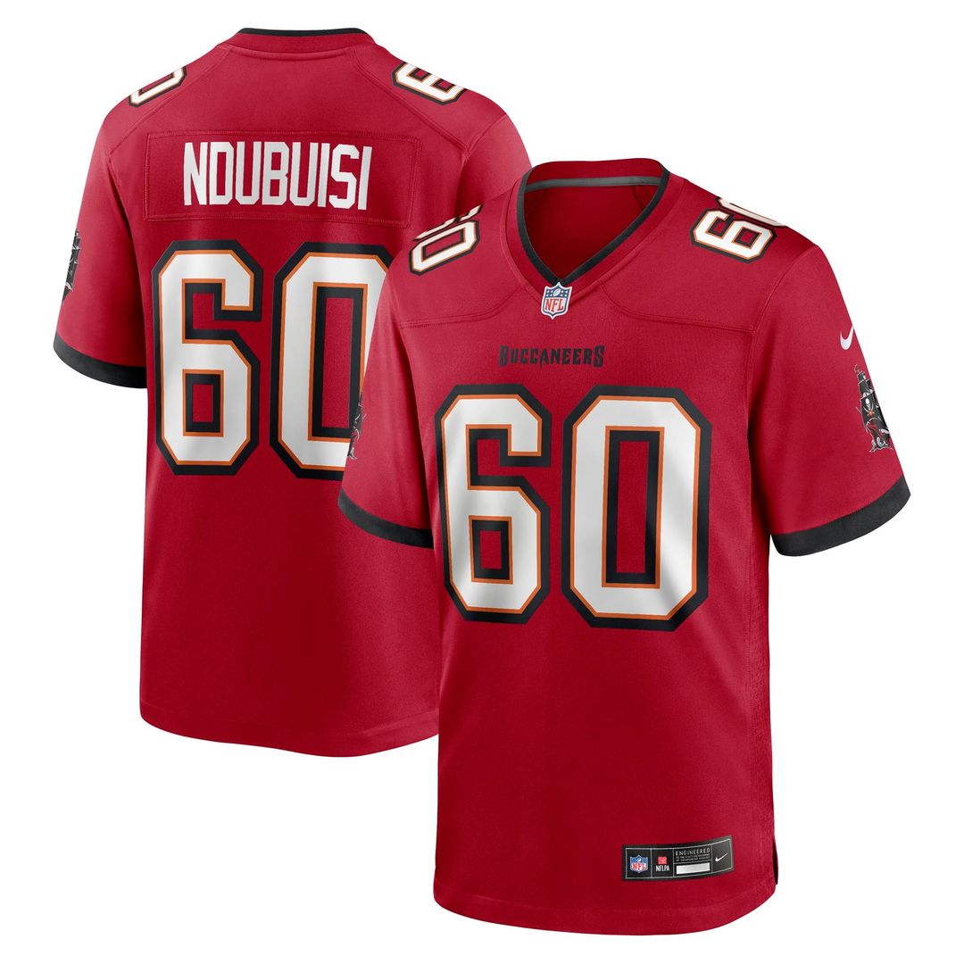 Haggai Ndubuisi Tampa Bay Buccaneers Nike Red Team Game Jersey
