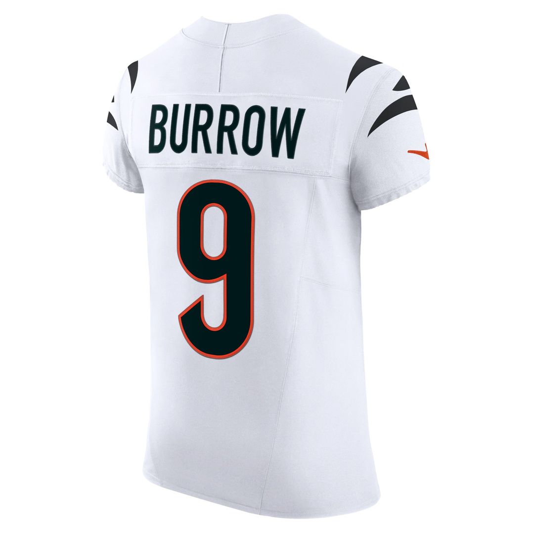 Joe Burrow Cincinnati Bengals Nike White Vapor F.U.S.E. Elite Jersey