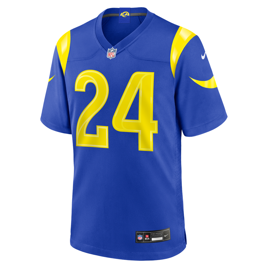 Blake Corum Los Angeles Rams Nike Royal Game Jersey