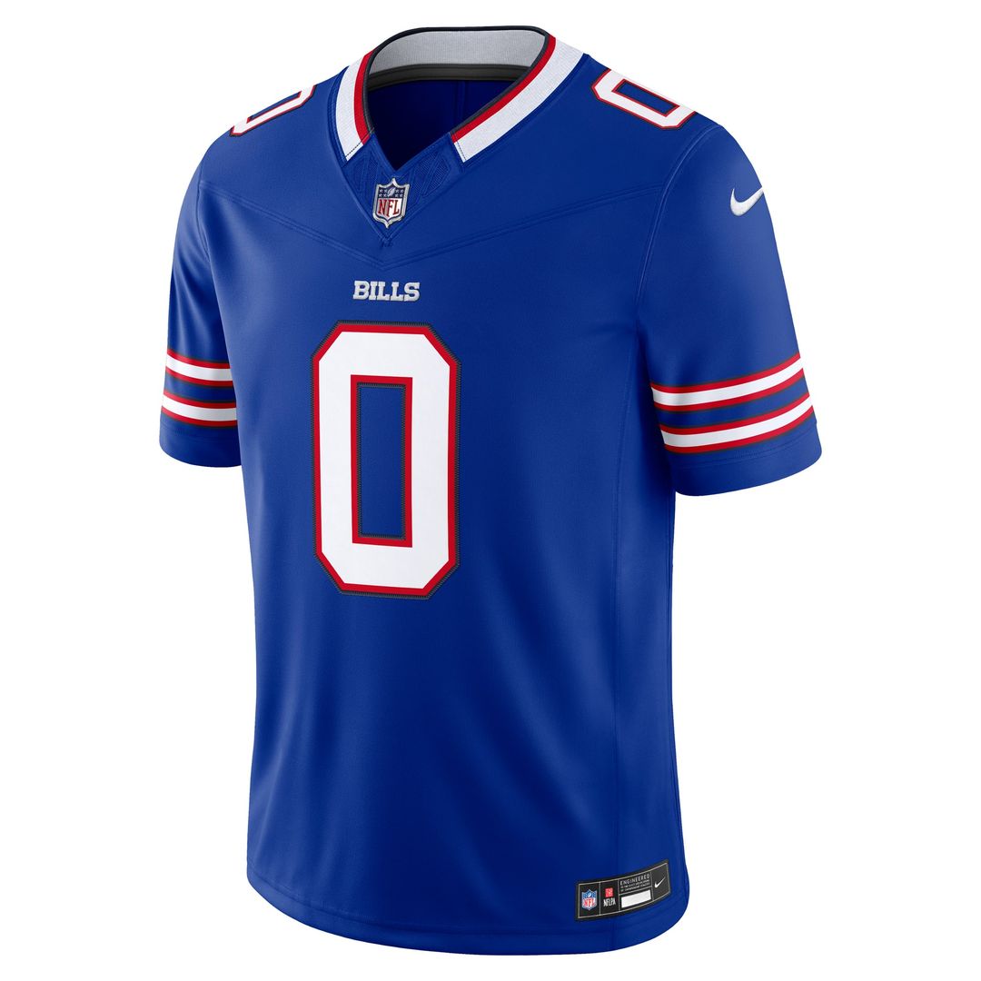 Keon Coleman Buffalo Bills Nike Royal Team Vapor F.U.S.E. Stitched Limited Jersey