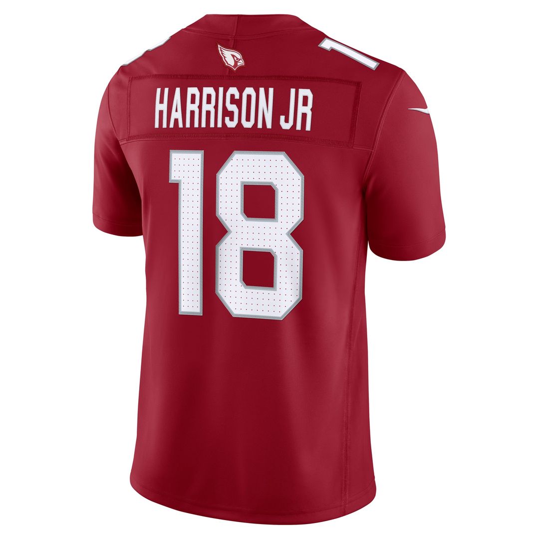 Marvin Harrison Jr. Arizona Cardinals Nike Cardinal Team Vapor F.U.S.E. Stitched Limited Jersey