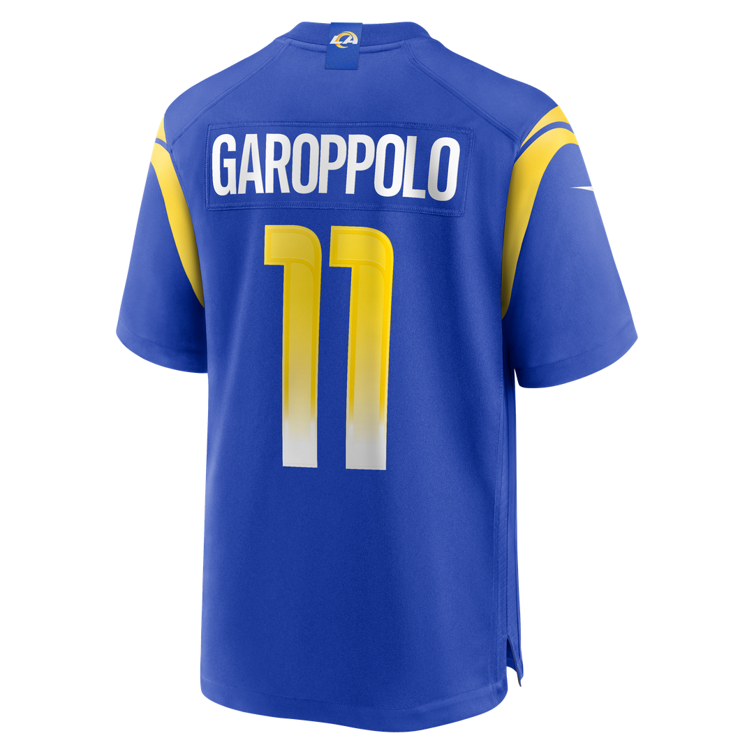 Jimmy Garoppolo Los Angeles Rams Nike Royal Game Jersey
