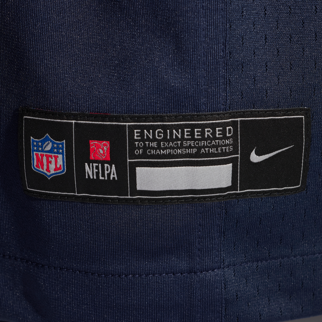 Ruben Hyppolite II Chicago Bears Nike Navy Team Game Jersey