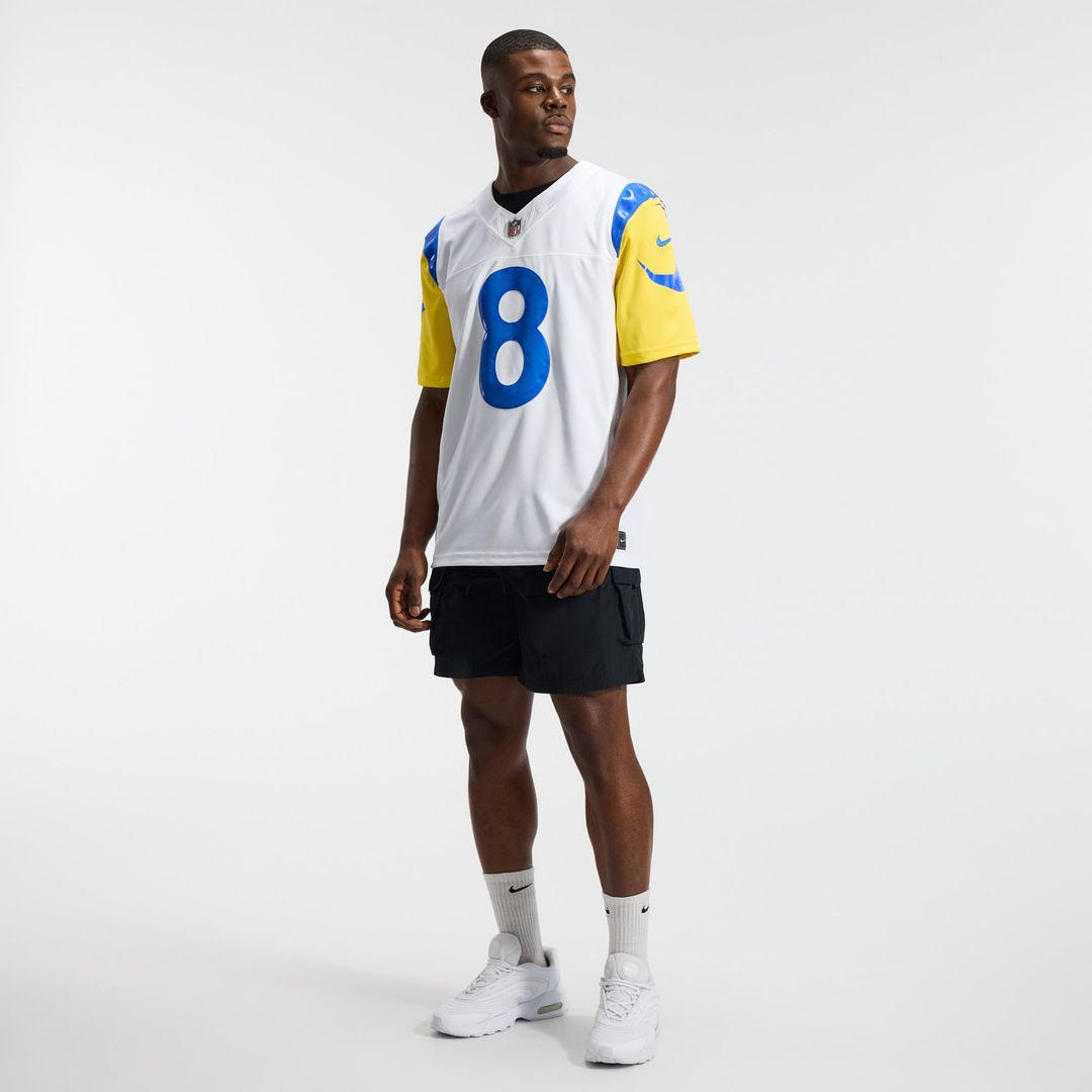 Jared Verse Los Angeles Rams Nike White Vapor F.U.S.E. Stitched Limited Jersey