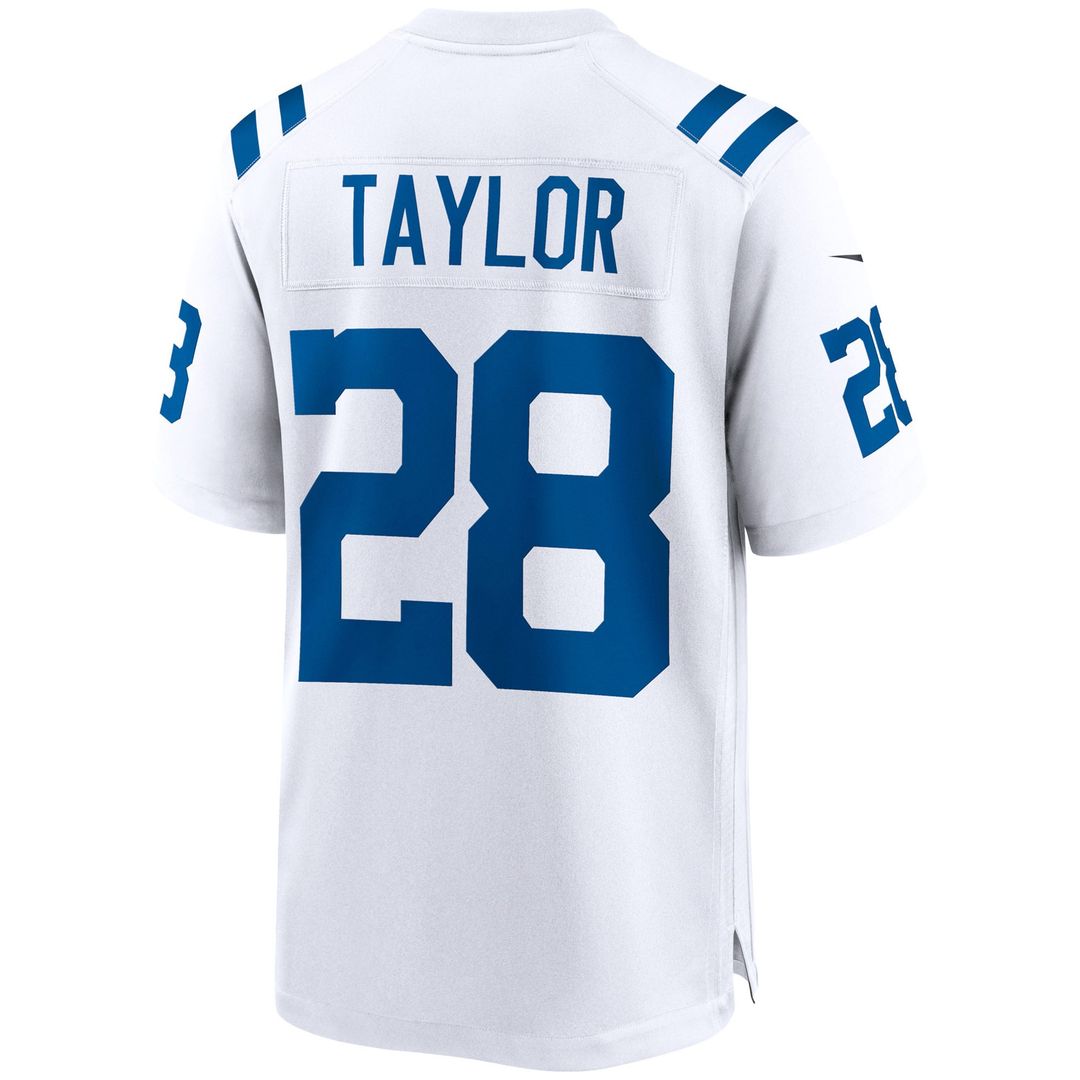 Jonathan Taylor Indianapolis Colts Nike White Game Jersey