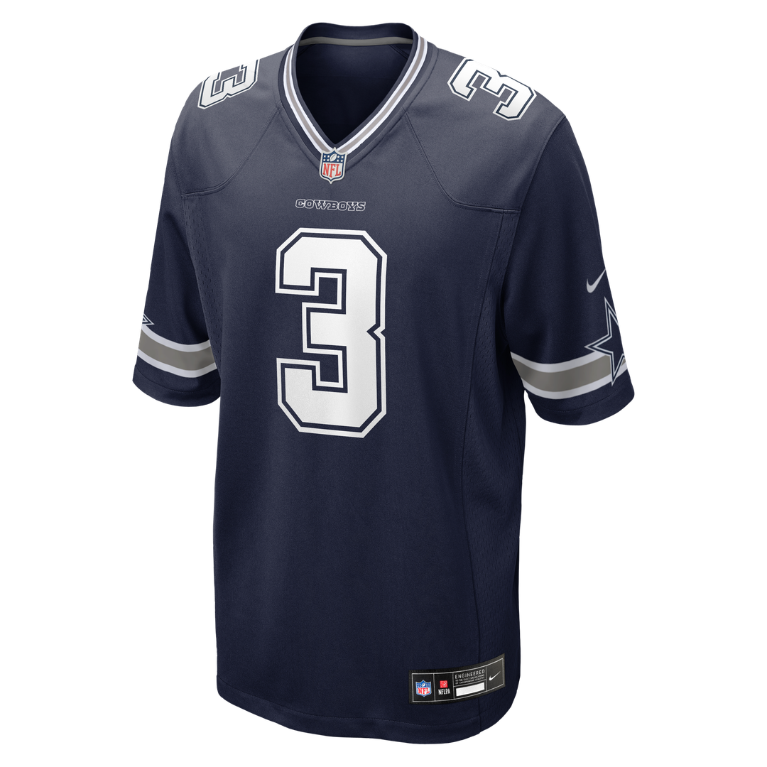 George Pickens Dallas Cowboys Nike Navy Game Jersey