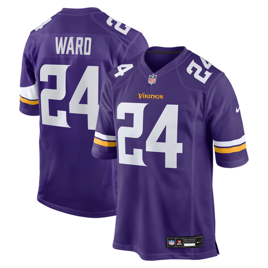 Jay Ward Minnesota Vikings Nike Purple Team Game Jersey