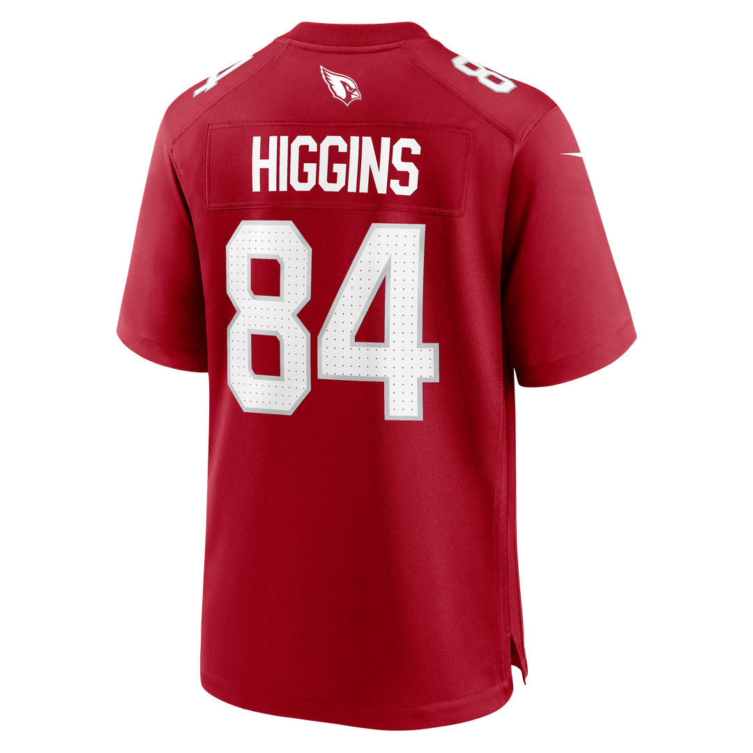 Elijah Higgins Arizona Cardinals Nike Cardinal Team Game Jersey