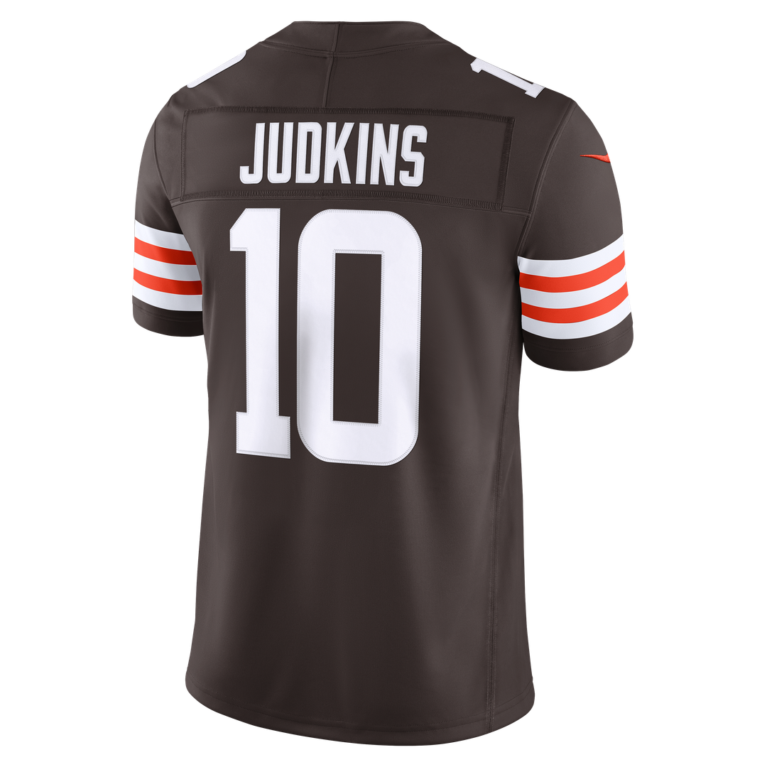 Quinshon Judkins Cleveland Browns Nike Brown Team Vapor F.U.S.E. Stitched Limited Jersey