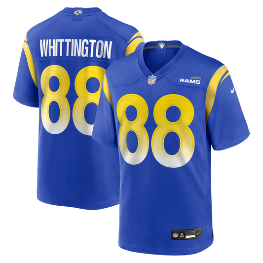 Jordan Whittington Los Angeles Rams Nike Royal Team Game Jersey