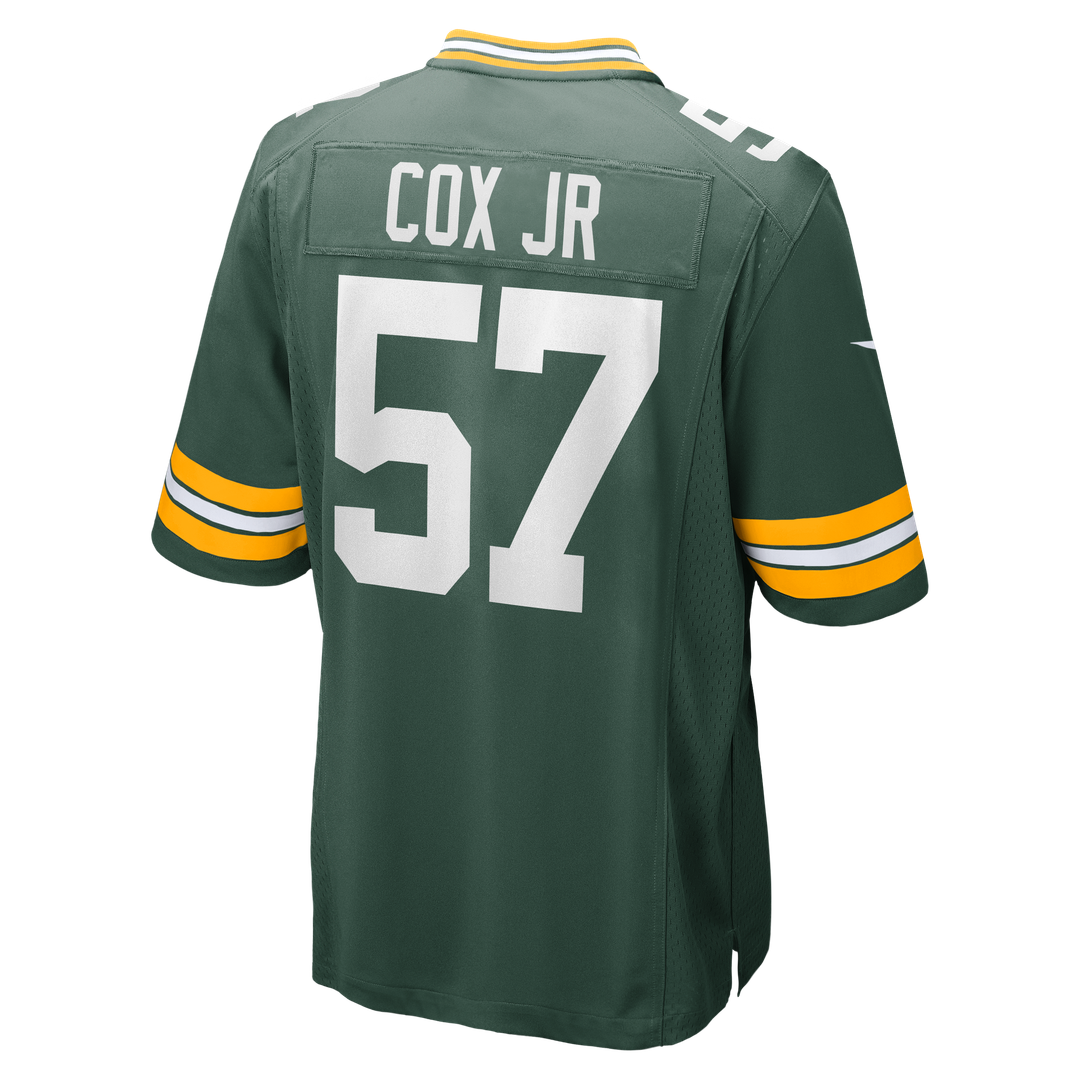 Brenton Cox Jr. Green Bay Packers Nike Green Game Jersey