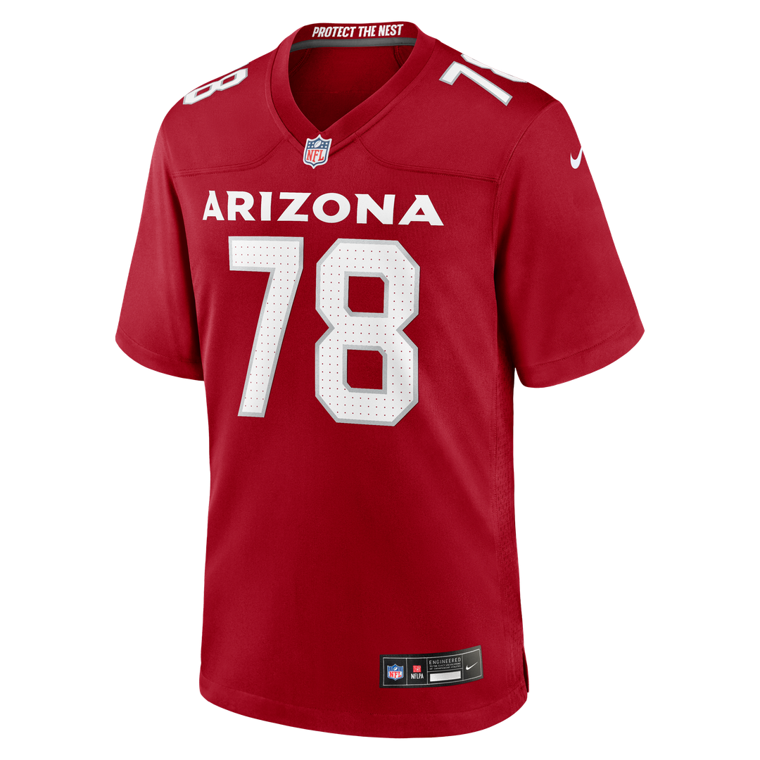 Josh Fryar Arizona Cardinals Nike Cardinal Team Game Jersey