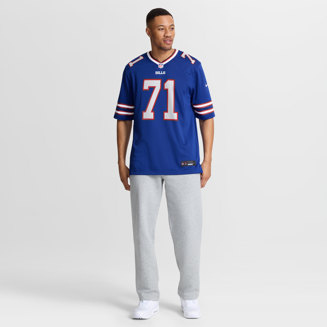 Jedrick Wills Jr. Buffalo Bills Nike Royal Team Game Jersey