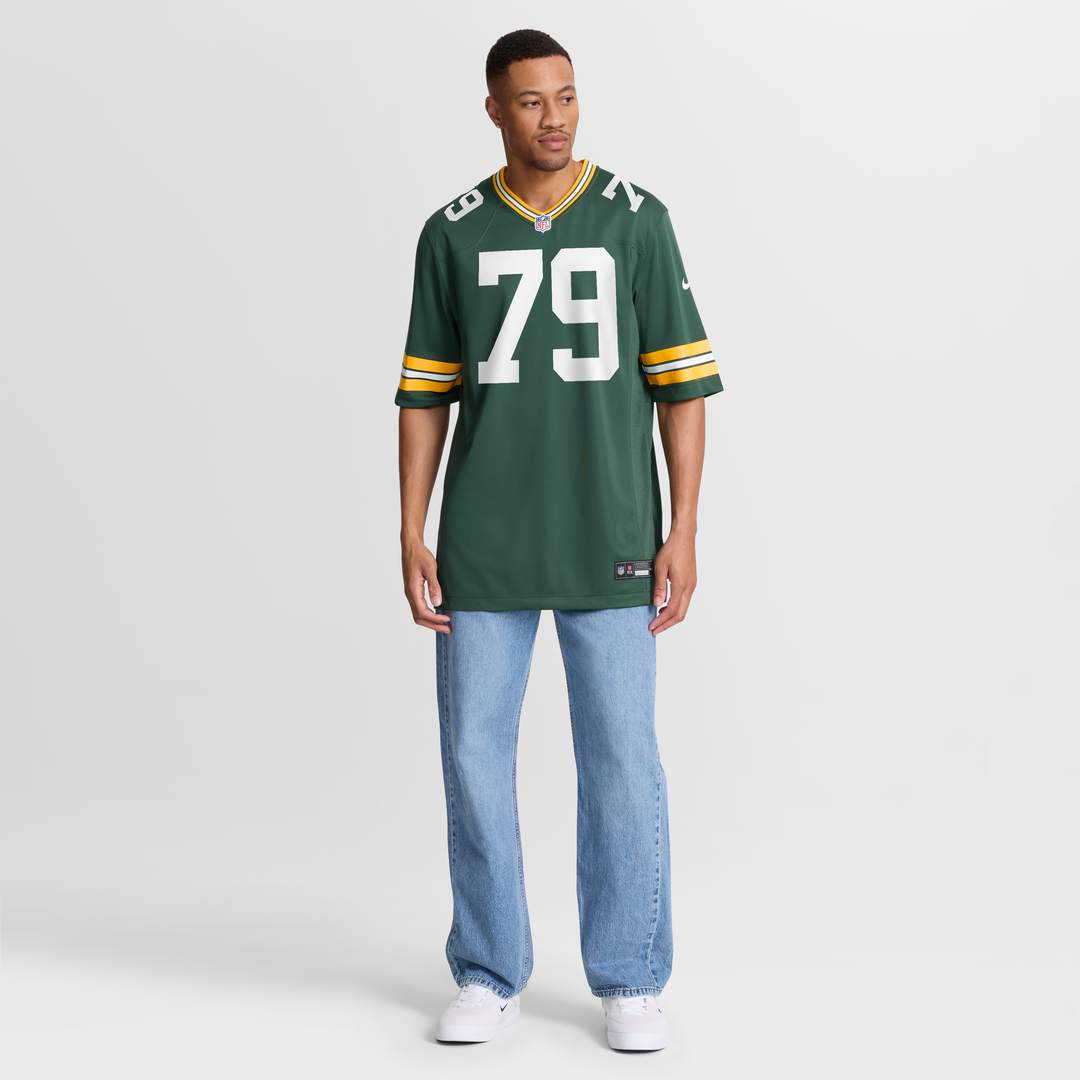 Travis Glover Green Bay Packers Nike Green Game Jersey