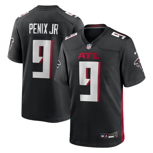 Michael Penix Jr. Atlanta Falcons Nike Black Player Game Jersey