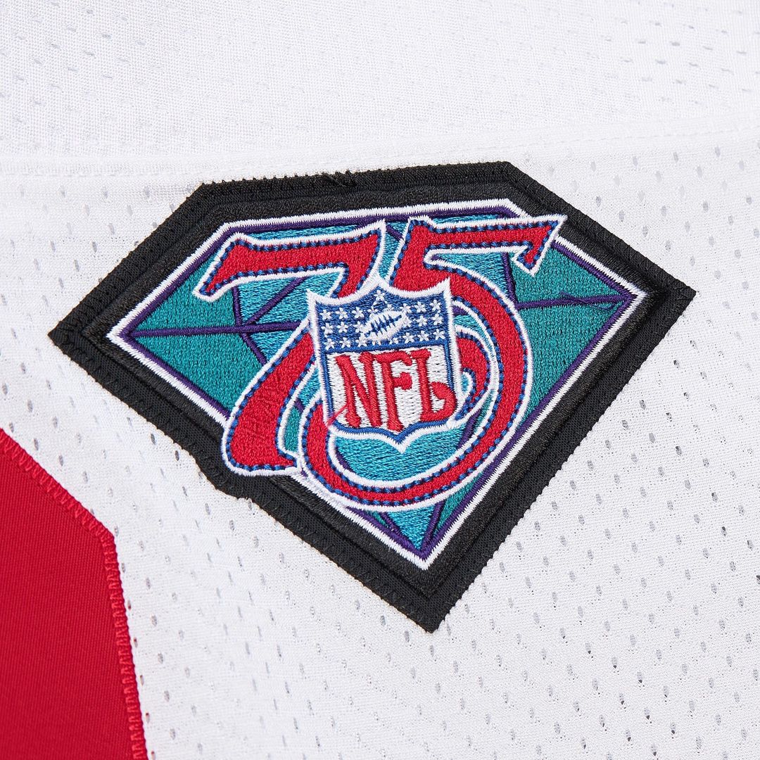 Steve Young San Francisco 49ers 1994 Mitchell & Ness White Authentic Throwback Retired Player Jersey