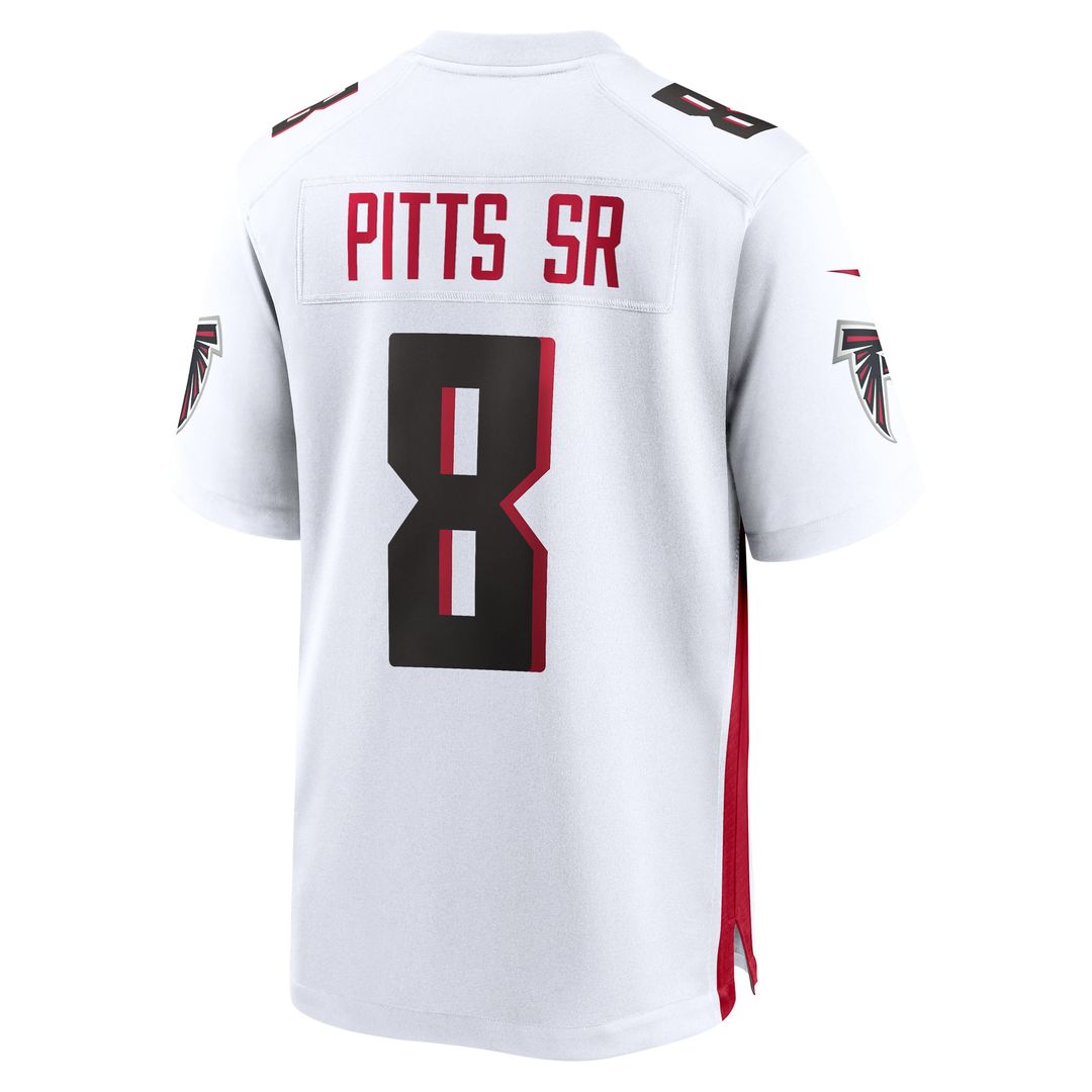 Kyle Pitts Sr. Atlanta Falcons Nike White White Game Jersey