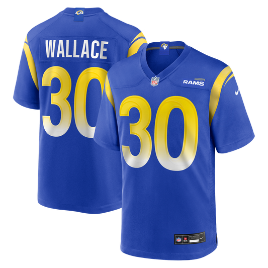 Josh Wallace Los Angeles Rams Nike Royal Game Jersey