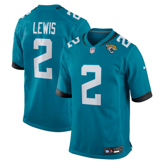 Jourdan Lewis Jacksonville Jaguars Nike Teal Team Game Jersey