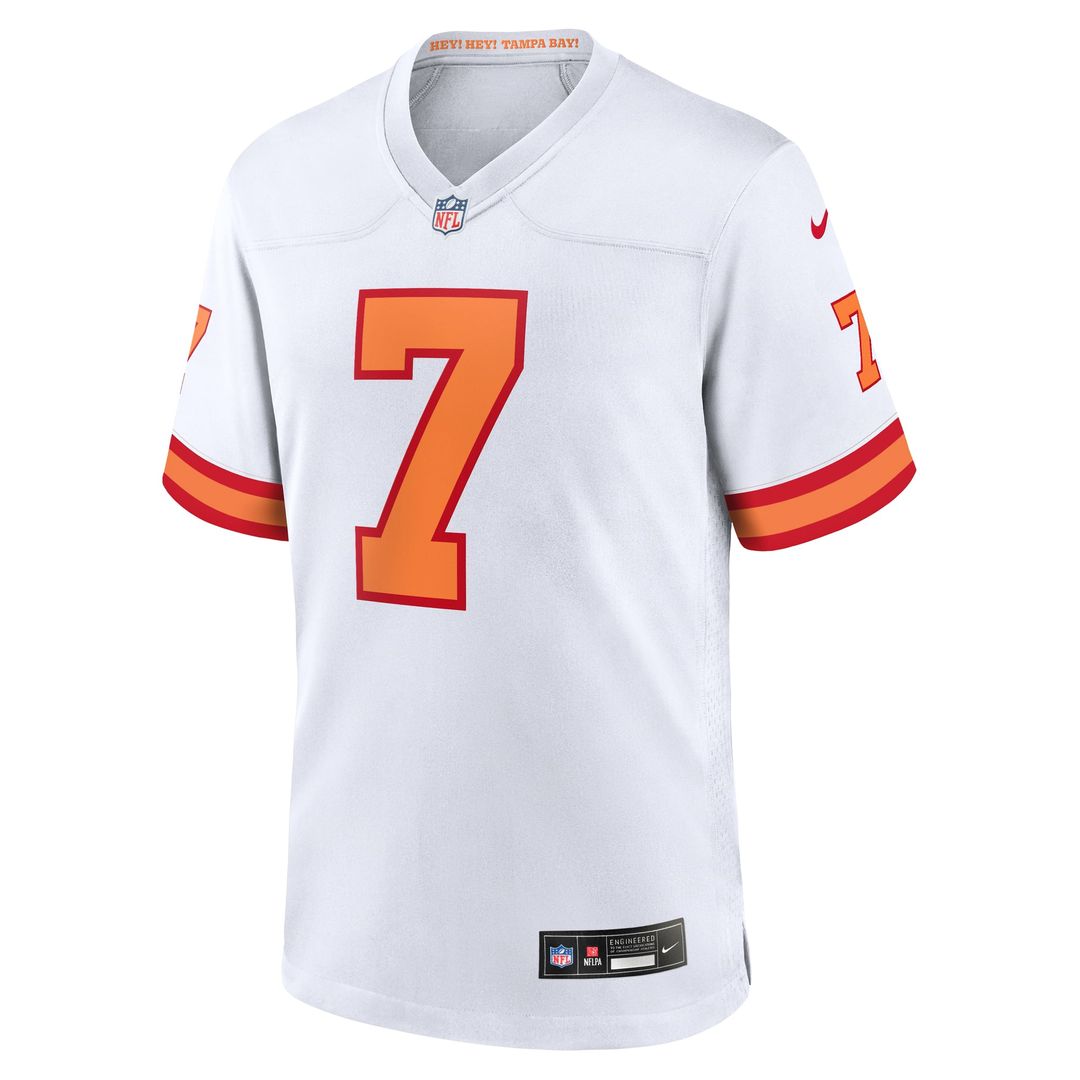 Bucky Irving Tampa Bay Buccaneers '76 Nike White Game Jersey