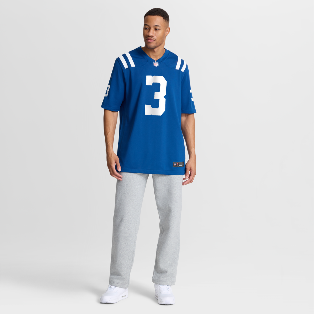 Spencer Shrader Indianapolis Colts Nike Royal Team Game Jersey