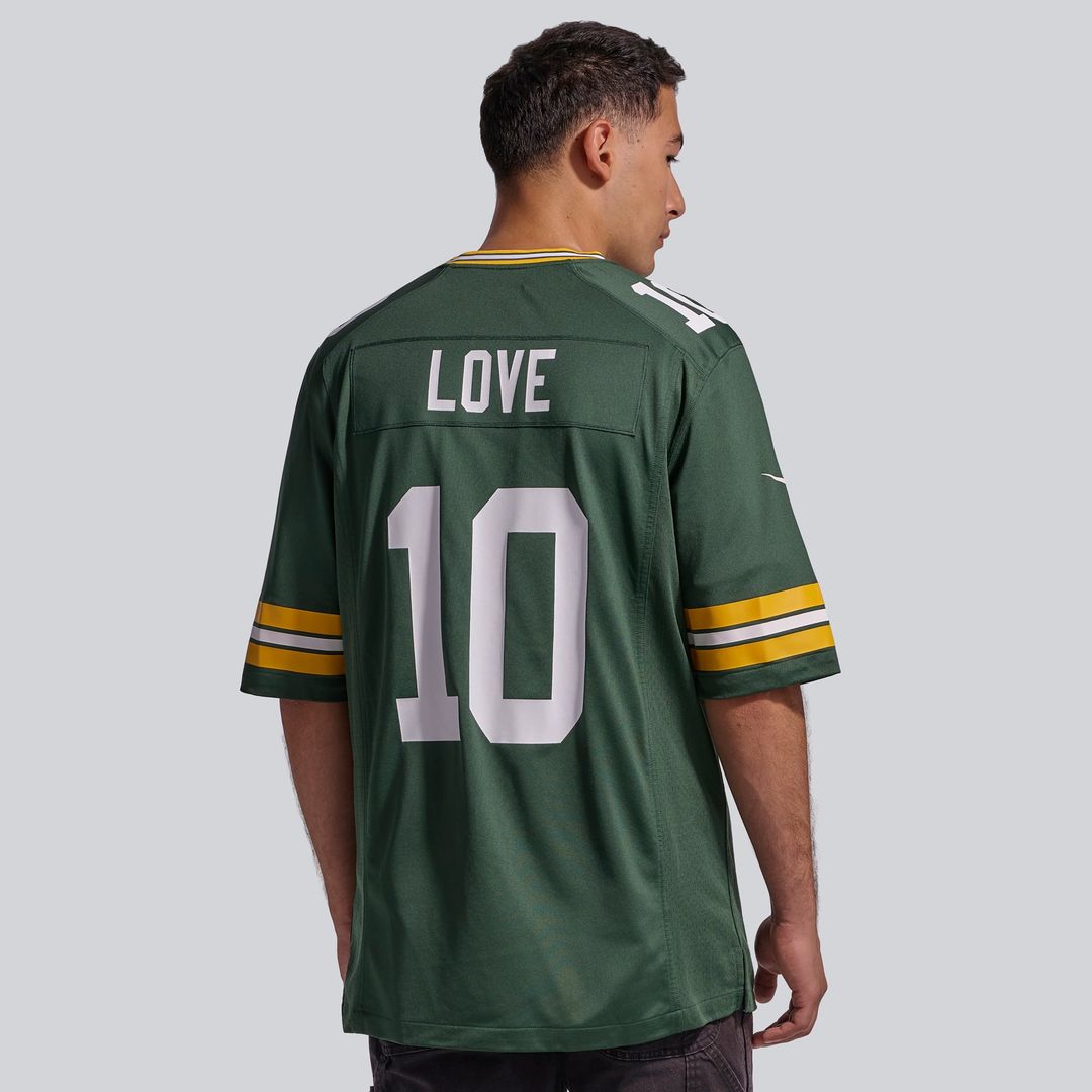 Jordan Love Green Bay Packers Nike Green Player Game Jersey