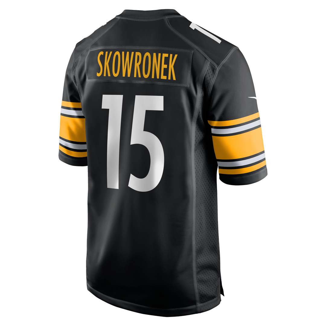 Ben Skowronek Pittsburgh Steelers Nike Black Team Game Jersey