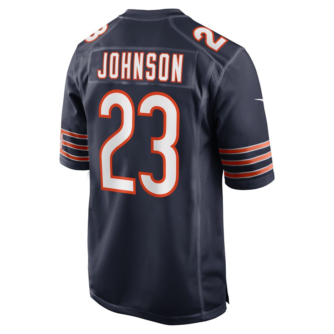 Roschon Johnson Chicago Bears Nike Navy Team Game Jersey