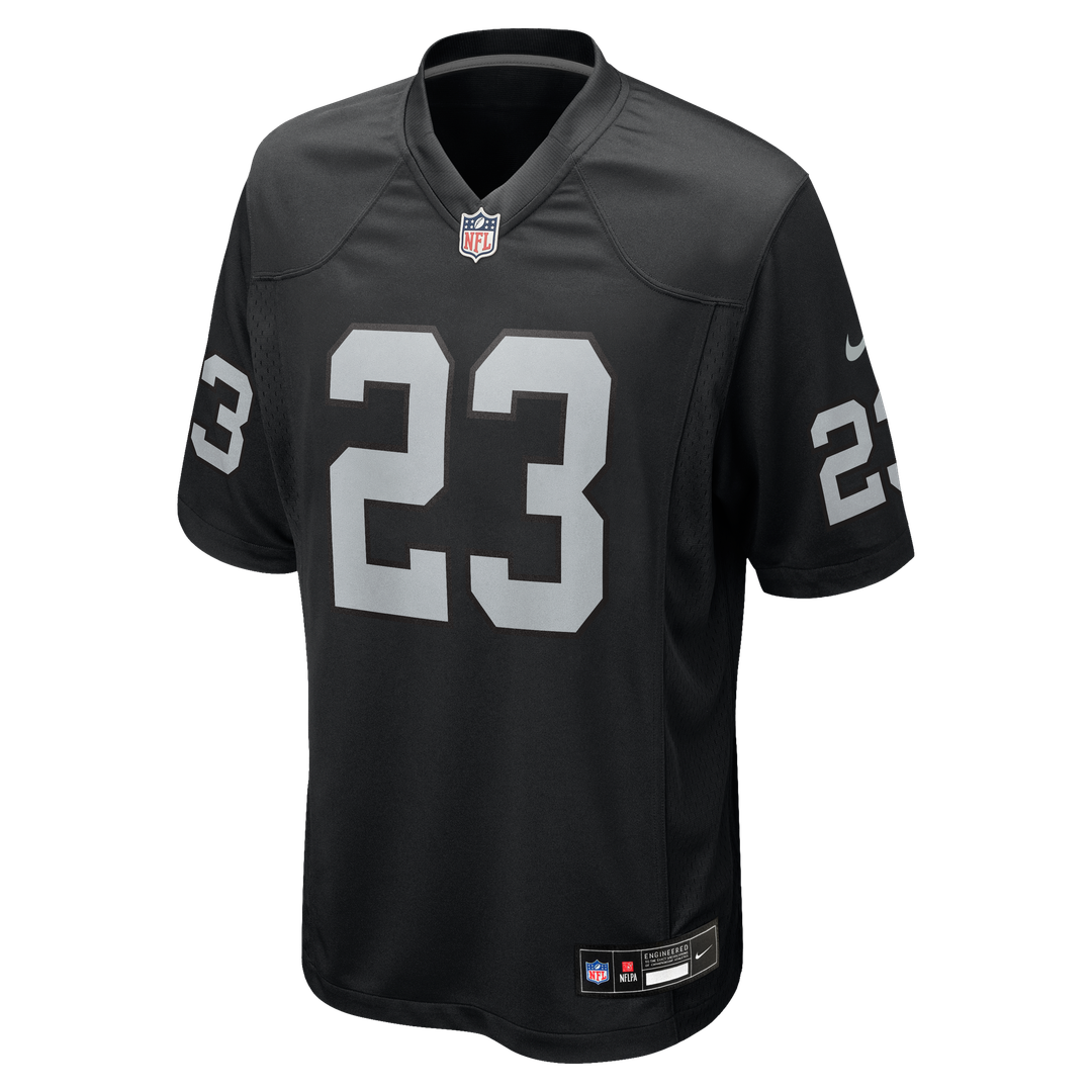 Dylan Laube Las Vegas Raiders Nike Black Team Game Jersey