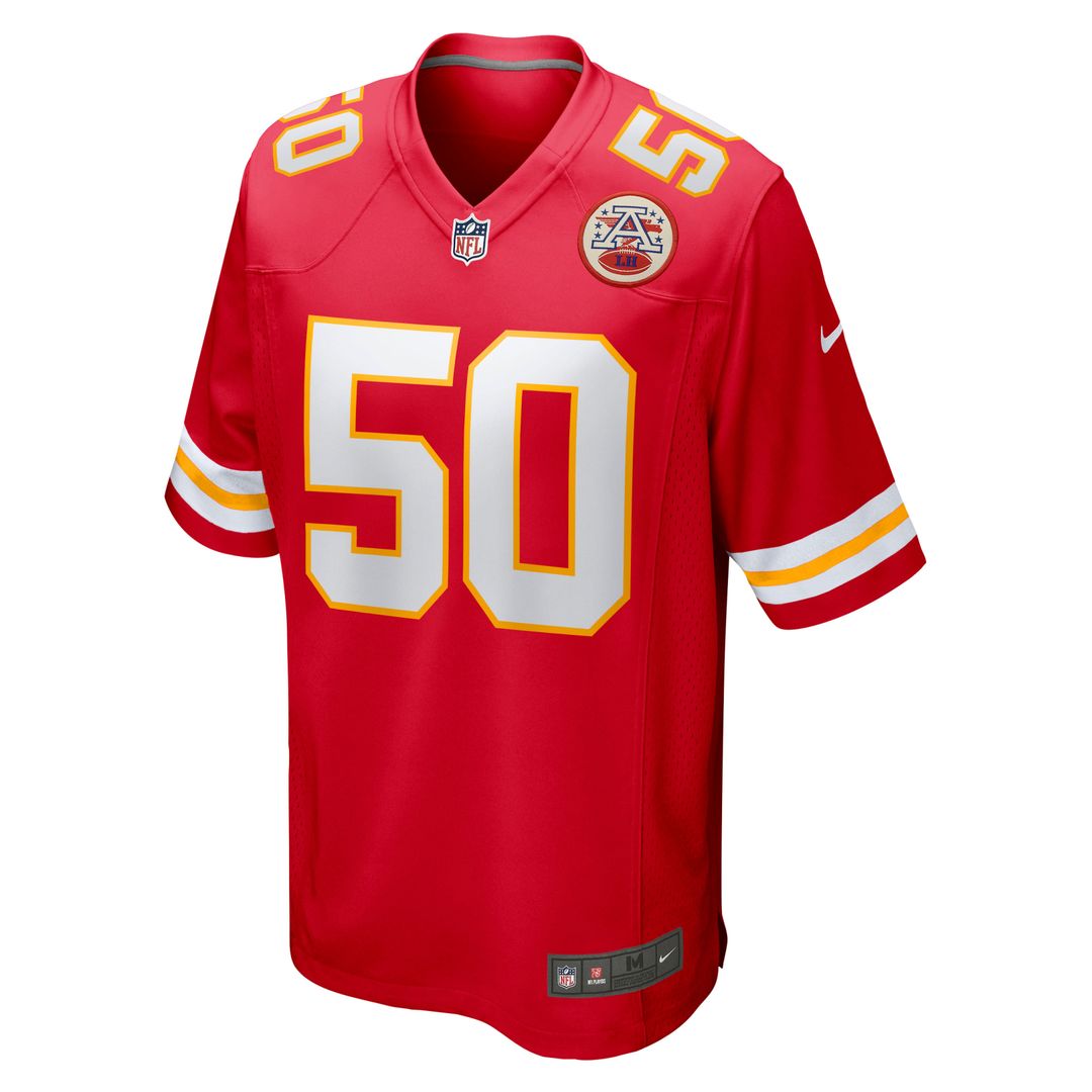 Willie Gay Kansas City Chiefs Nike Red Game Jersey