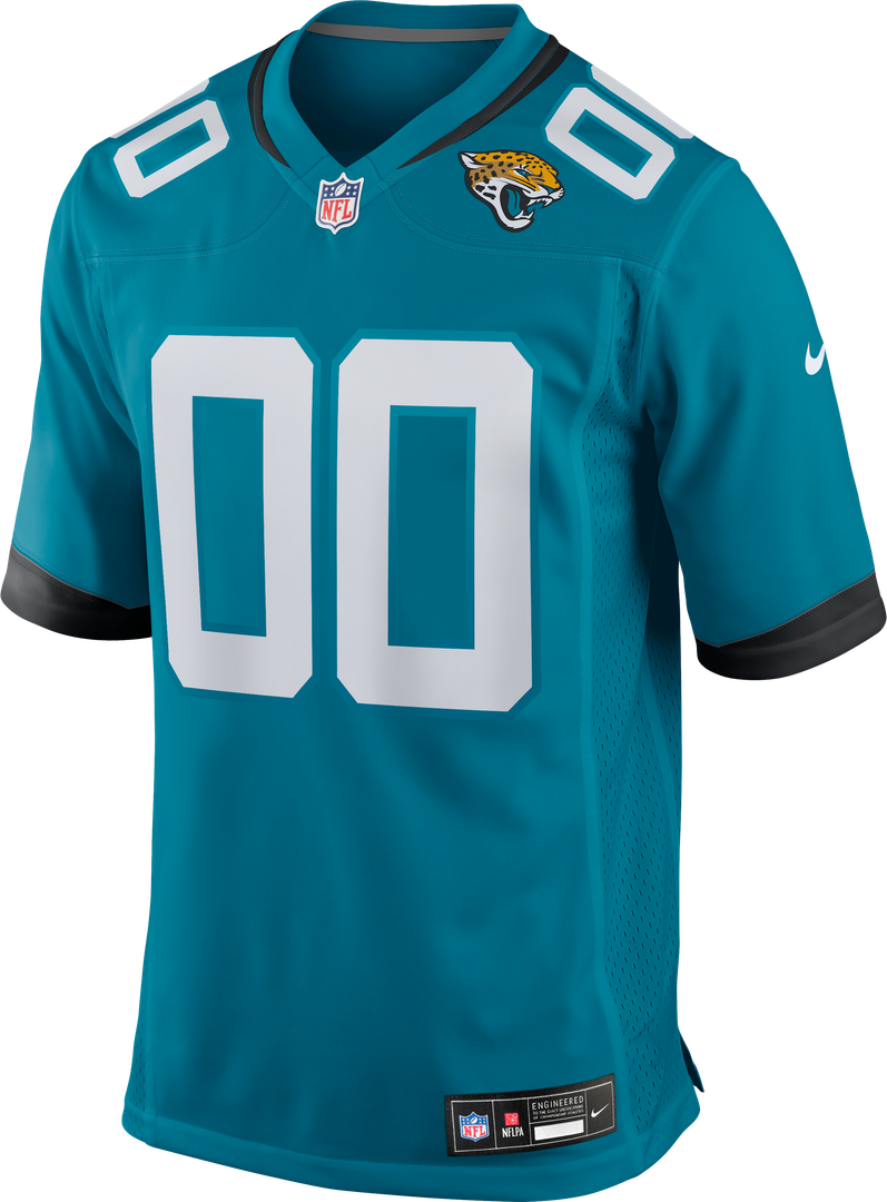 Josh Cameron Jacksonville Jaguars Nike Teal Game Jersey