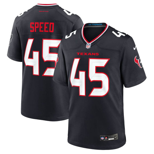 E.J. Speed Houston Texans Nike Navy Team Game Jersey