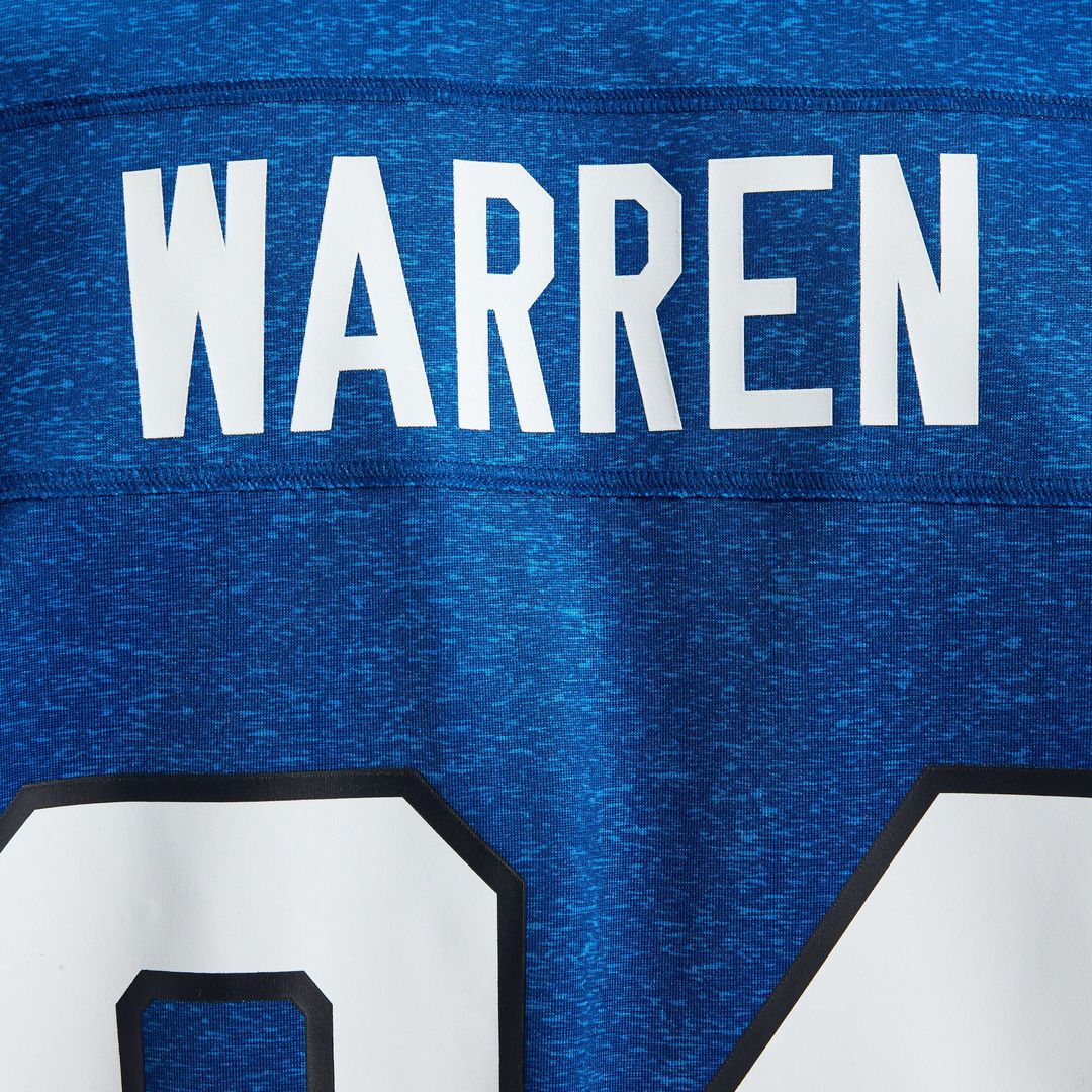 Tyler Warren Indianapolis Colts Nike Heather Royal Alternate 2 Indiana Nights Game Jersey