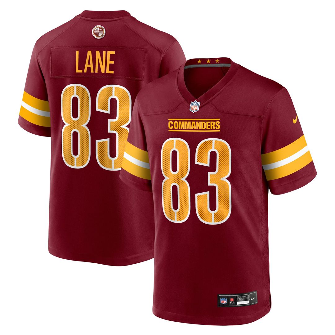 Jaylin Lane Washington Commanders Nike Burgundy Team Game Jersey
