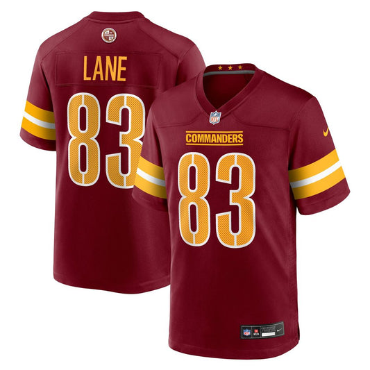 Jaylin Lane Washington Commanders Nike Burgundy Team Game Jersey