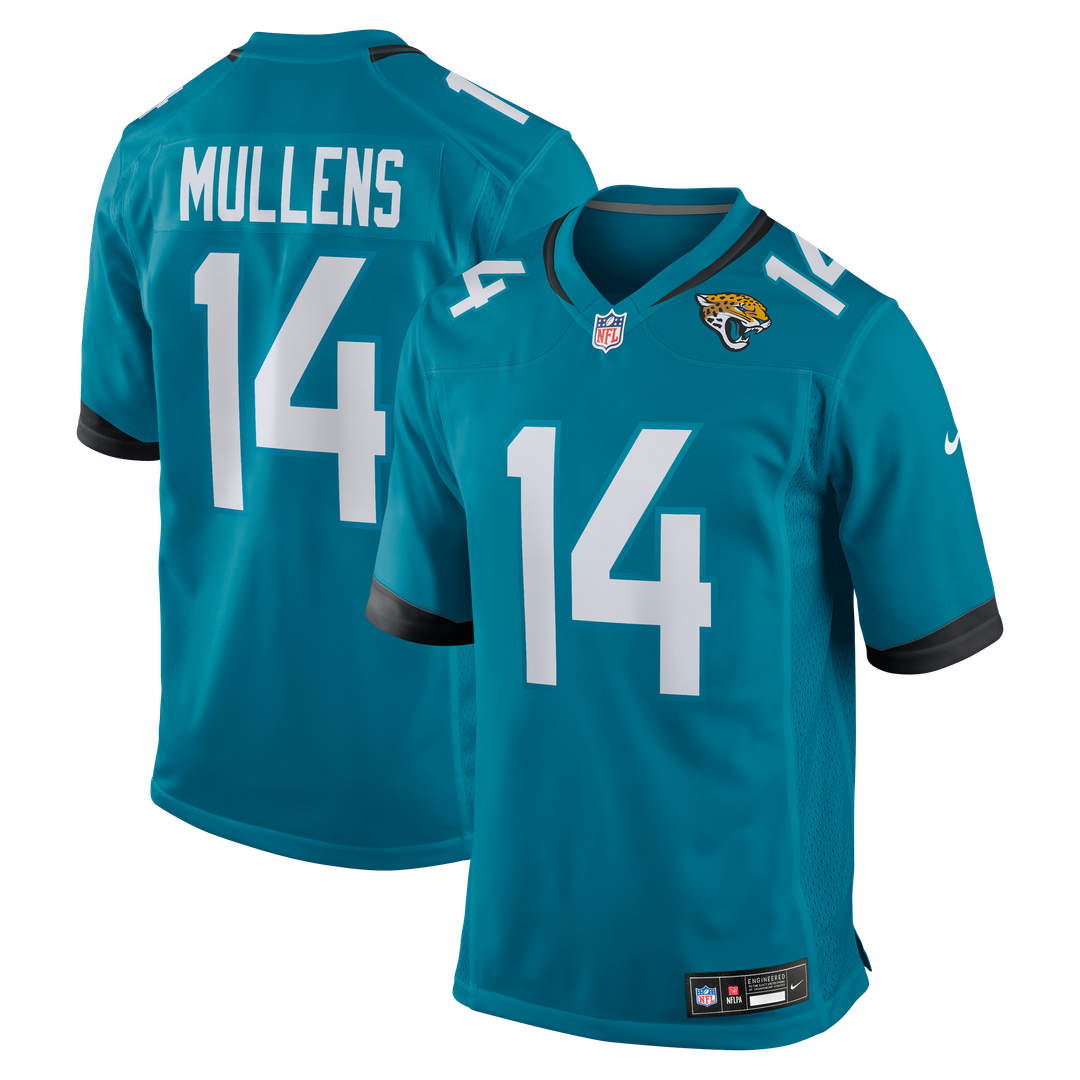 Nick Mullens Jacksonville Jaguars Nike Teal Team Game Jersey