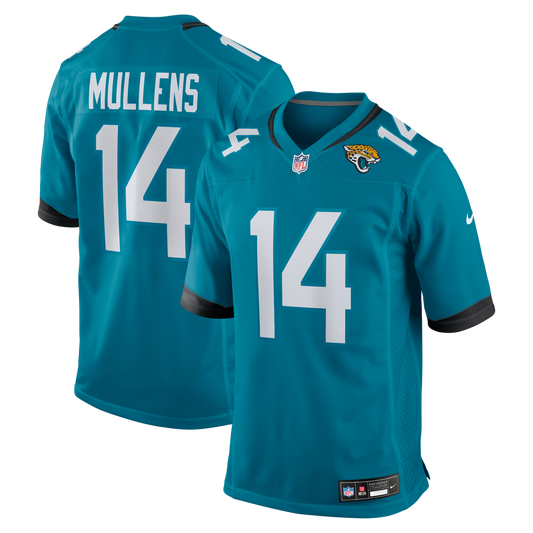 Nick Mullens Jacksonville Jaguars Nike Teal Team Game Jersey