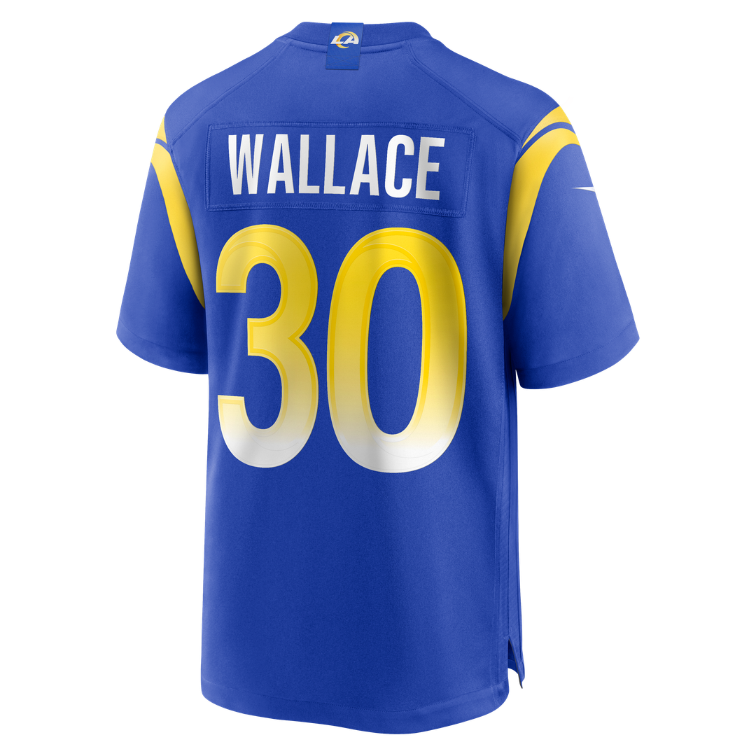 Josh Wallace Los Angeles Rams Nike Royal Game Jersey