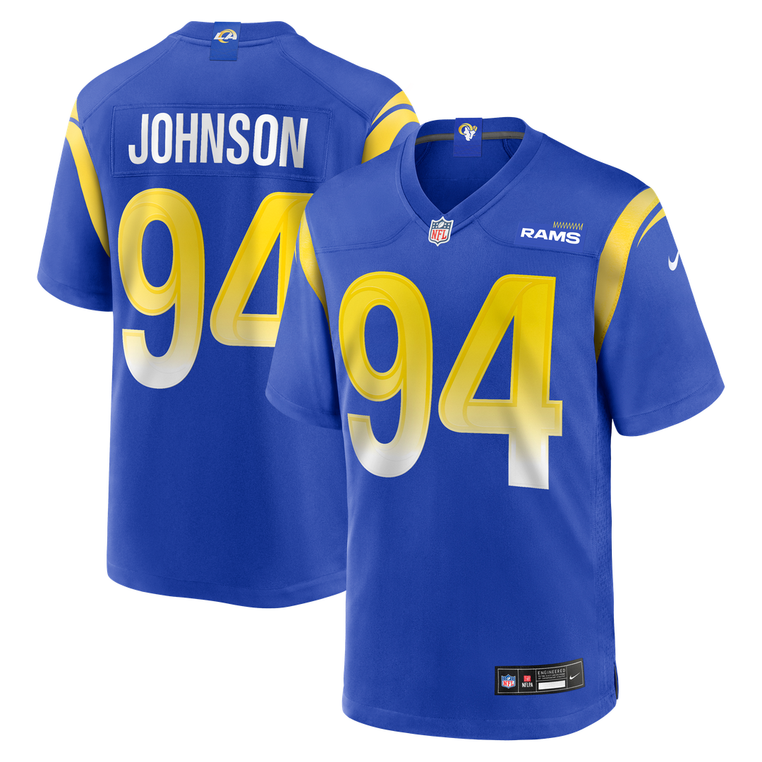 Desjuan Johnson Los Angeles Rams Nike Royal Home Game Jersey
