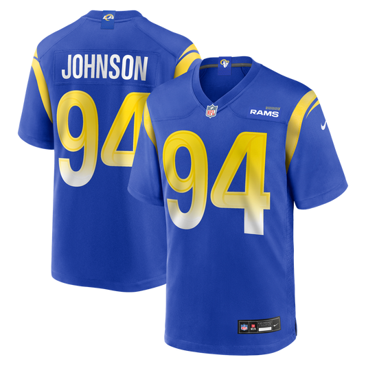 Desjuan Johnson Los Angeles Rams Nike Royal Home Game Jersey