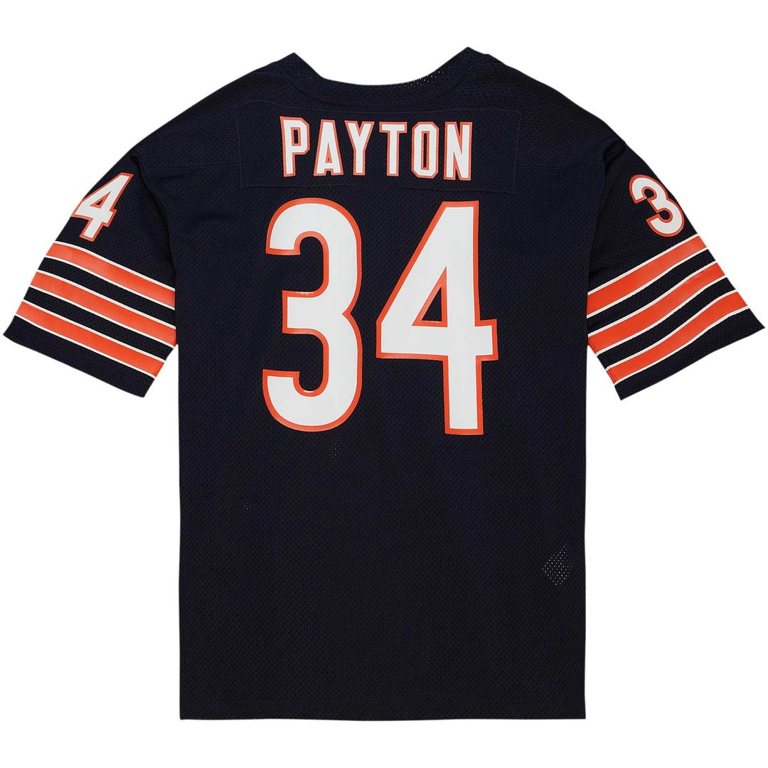 Walter Payton Chicago Bears 1985 Mitchell & Ness White Authentic Throwback Retired Player Jersey