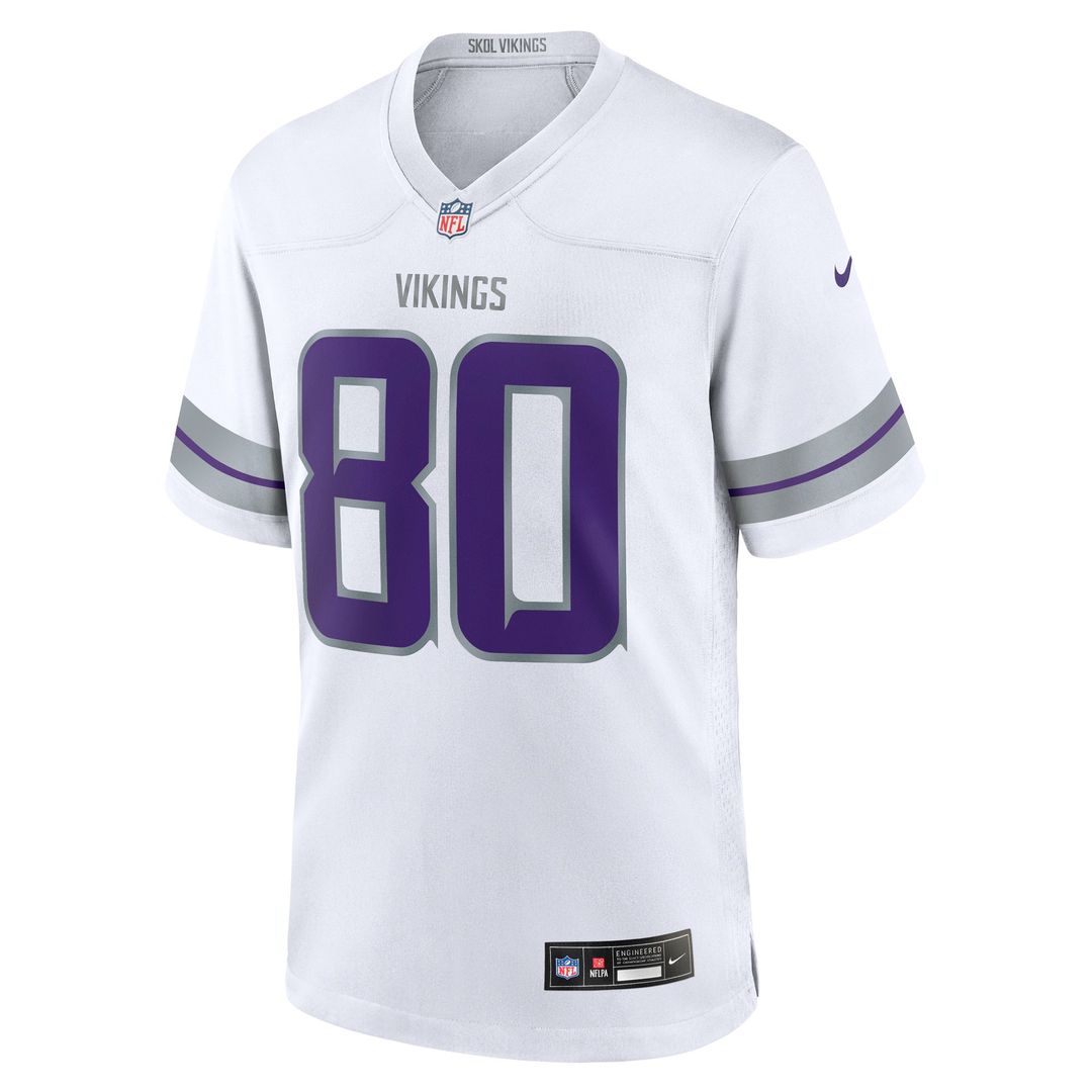 Cris Carter Minnesota Vikings Nike White Alternate Retired Player Game Jersey