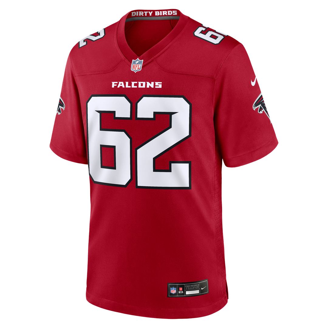 Corey Levin Atlanta Falcons Nike Red Team Game Jersey