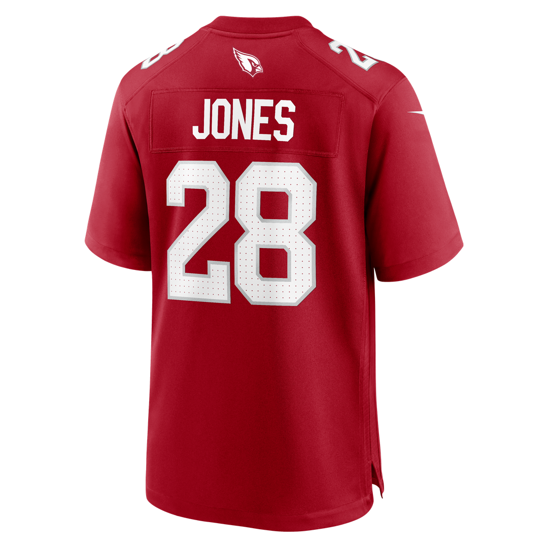 Elijah Jones Arizona Cardinals Nike Cardinal Team Game Jersey