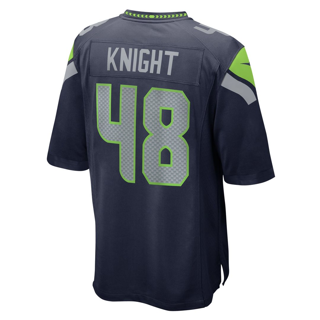 Tyrice Knight Seattle Seahawks Nike College Navy Game Jersey