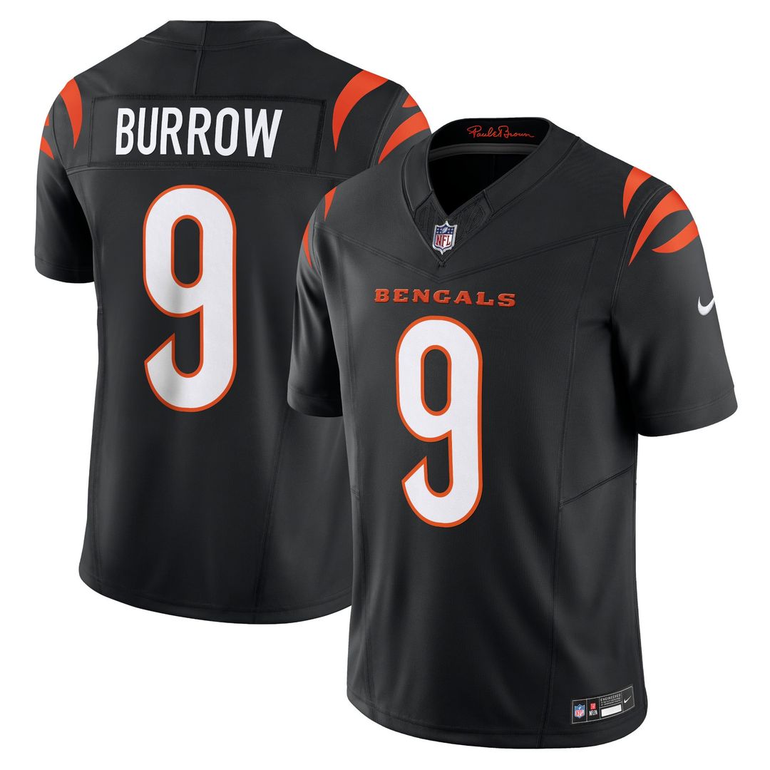 Joe Burrow Cincinnati Bengals Nike White Vapor F.U.S.E. Limited Jersey