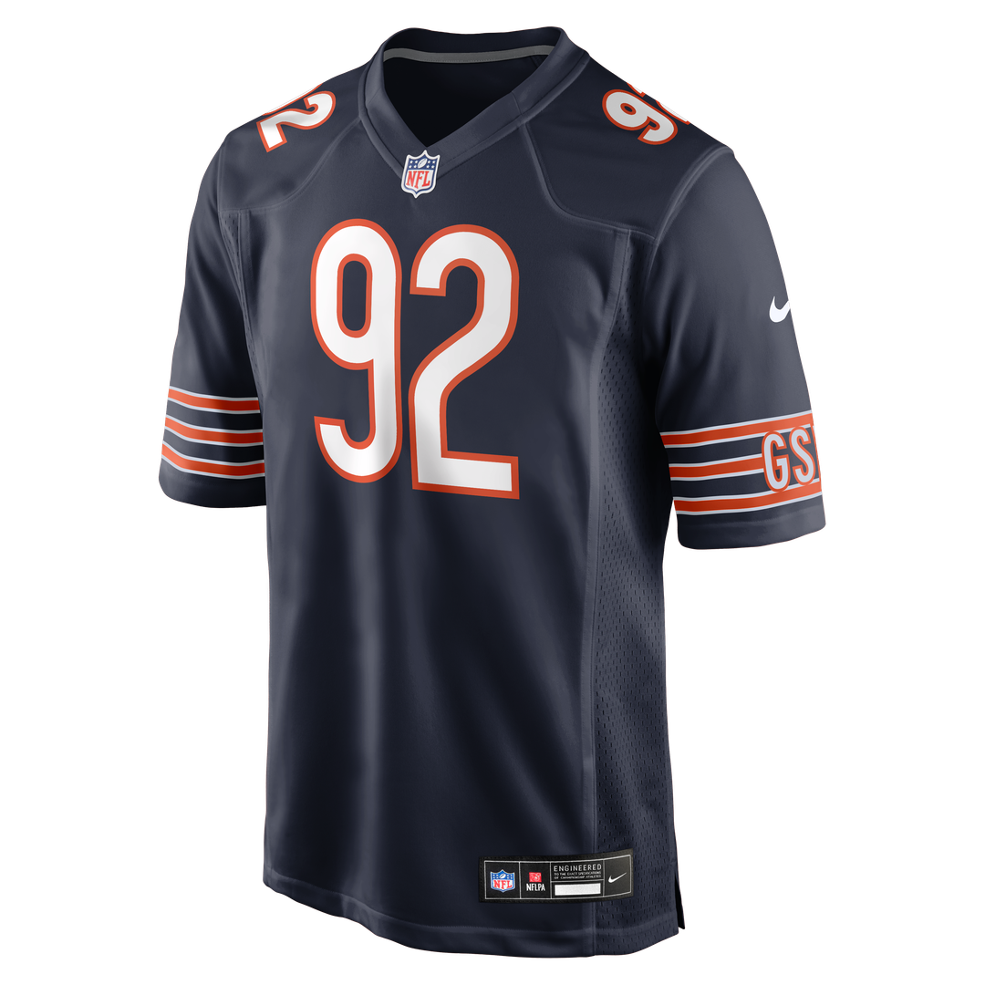 Daniel Hardy Chicago Bears Nike Navy Team Game Jersey