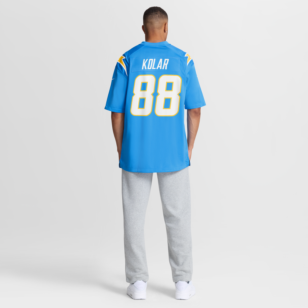 Charlie Kolar Los Angeles Chargers Nike Powder Blue Team Game Jersey
