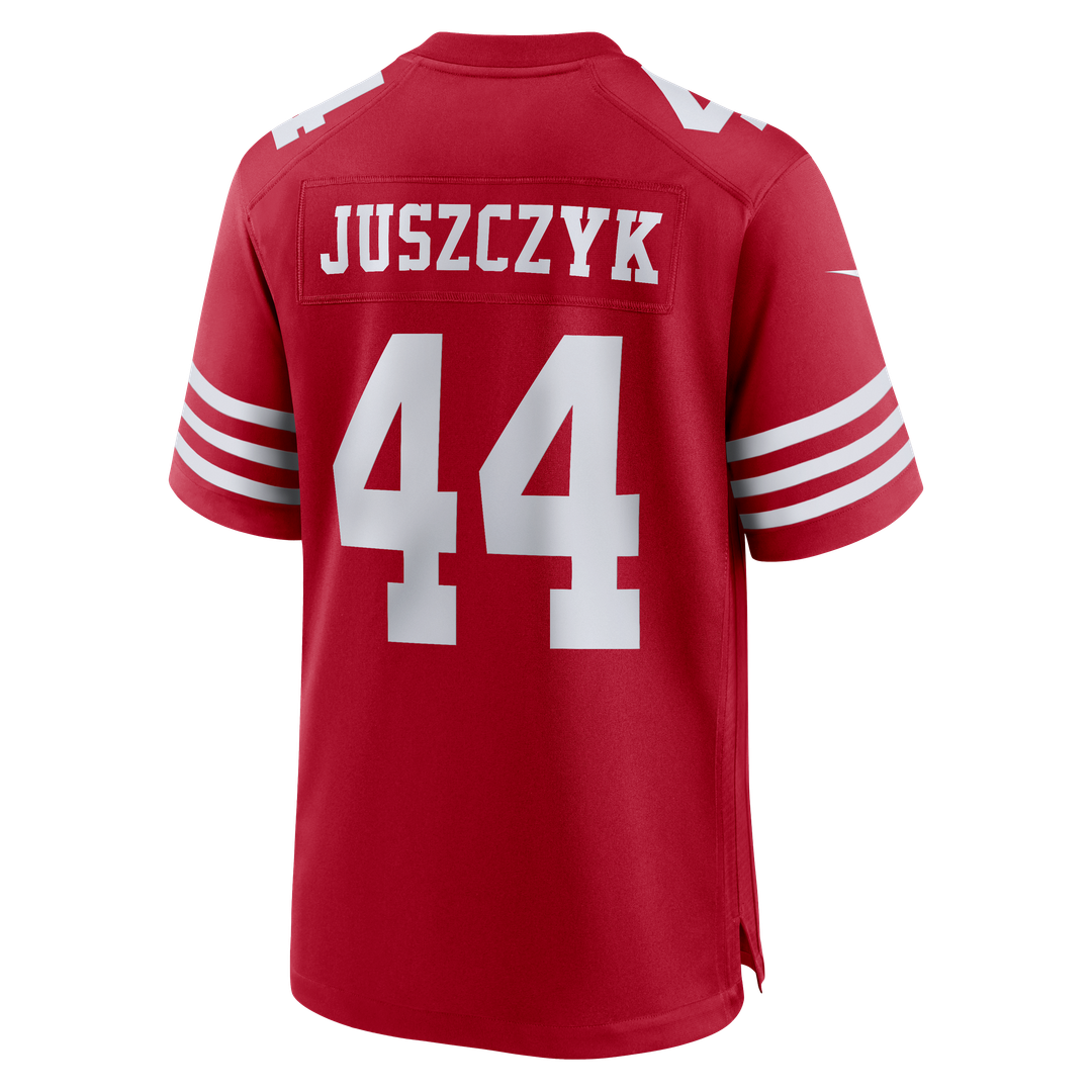 Kyle Juszczyk San Francisco 49ers Nike Scarlet 80th Anniversary Game Jersey