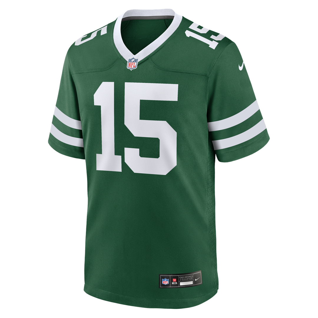 Adonai Mitchell New York Jets Nike Legacy Green Team Game Jersey